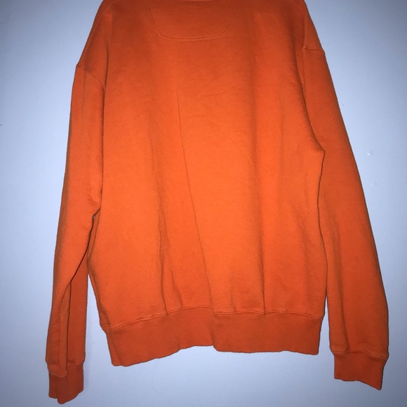 Champion Burnt Orange Sweatshirt Oversized Men’s L - Picture 3 of 3